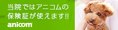 当院ではアニコムの保険証が使えます！！ anicom